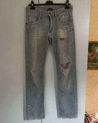 Jeans strappati Met unisex taglia 30