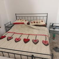 Letto in ferro battuto