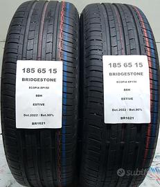 2 GOMME 185 65 15 BRIDGESTONE BR1621