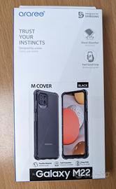 📱 Araree M Cover Galaxy M22 Black TPU Protettiva
