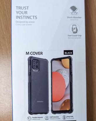 📱 Araree M Cover Galaxy M22 Black TPU Protettiva
