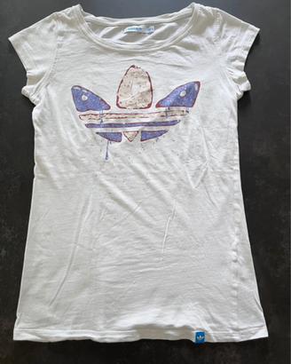 Tshirt donna Adidas vintage - taglia 44