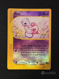 Pokemon Mew 55/165 Reverse Holo ITA Expedition Set