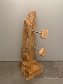 Design Esclusivo: Porta Carta Igienica in Legno