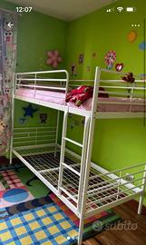 Letto a castello bianco ikea