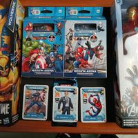 Marvel gioco di carte + 2 action figure