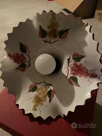 Lampadario cucina dipinto a mano