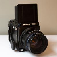 Mamiya RZ67 pro I body +120mag+mirino a pozzetto