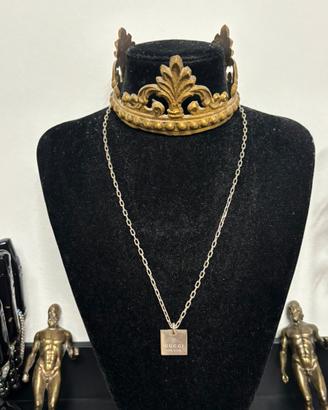Collana di gucci in argento 925