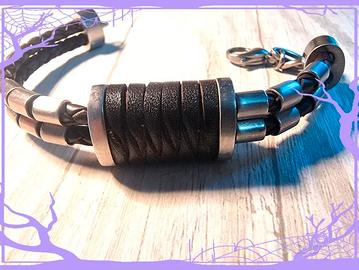 Braccialetto Esprit cuoio uomo