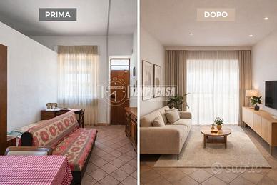 Piano terra con ingresso indipendente - 80 mq - Sa