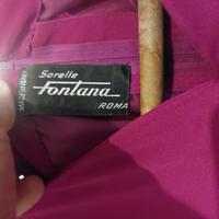 Vestito donna cerimonia sorelle Fontana fucsia