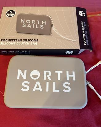Borsa Pochette North Sails in silicone.