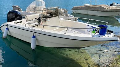 Barca capelli 17+Mercury 80 efi+ Carrello