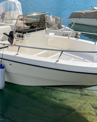 Barca capelli 17+Mercury 80 efi+ Carrello