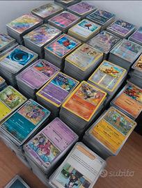 lotto 2000 carte Pokemon Italiane originali nuove 