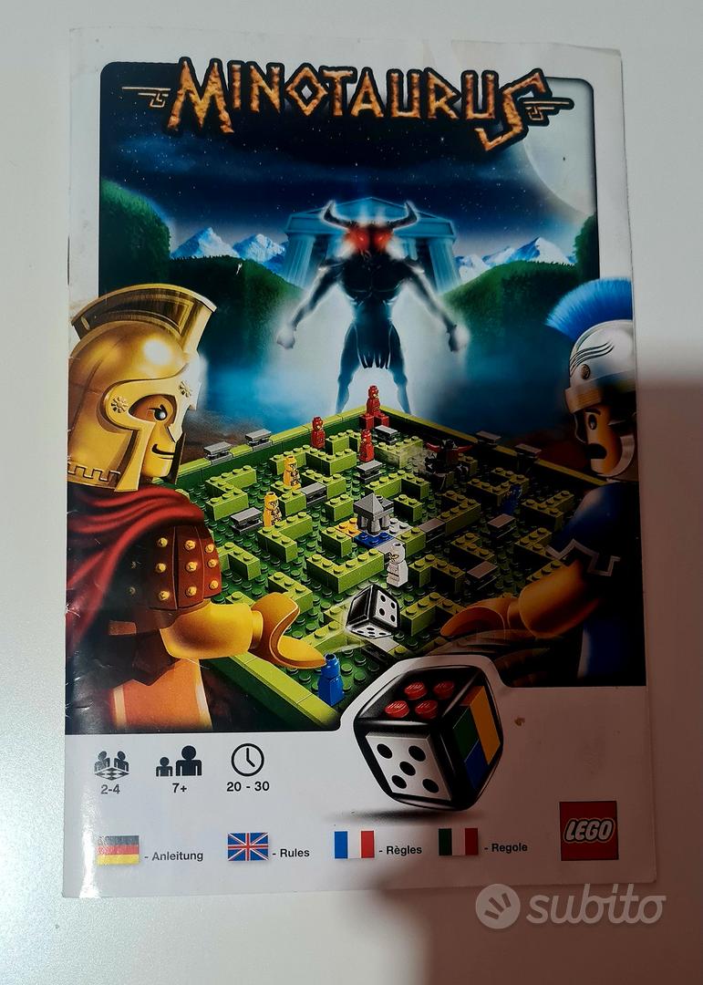 LEGO Minotaurus #3841 Set Gioco da Tavolo 100% Com Tutto per i