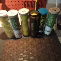 palline da tennis usate 