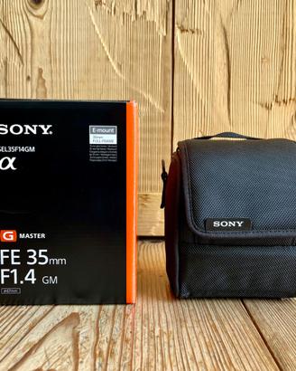 Sony 35 mm f 1.4 GM