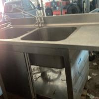 Doppio lavello cucina con gocciolatoio dx