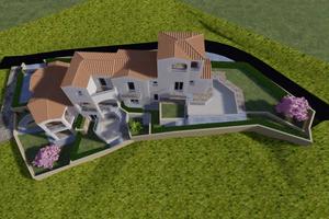 Villetta caposchiera con vista panoramica sul mare