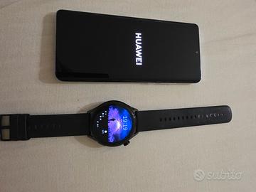 cellulare huawei p30 pro e orologio watch 3