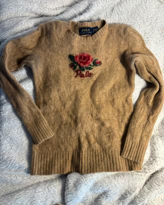 Maglione Ralph Lauren infeltrinato