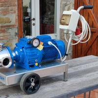 Pompa carrellata inox Liverani VA Major 60