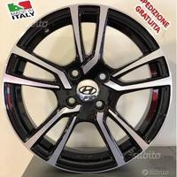 Cerchi in lega Hyundai i10 i20 Accent Atos da 15