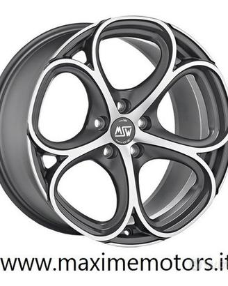 Kit 4 cerchi MSW82 da 18 Alfa Romeo Giulietta Jeep