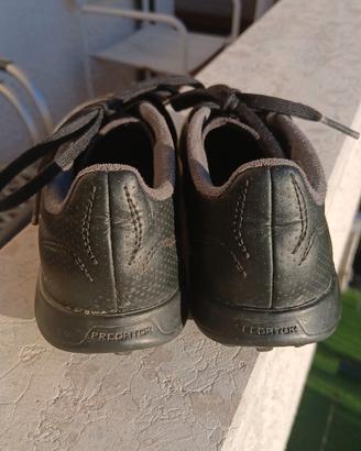 Scarpe calcio Adidas in pelle taglia 31