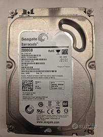 Seagate HDD 2Tb SATA 3,5"