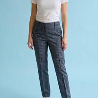 Pantaloni fantasia a sigaretta grigi Pennyblack