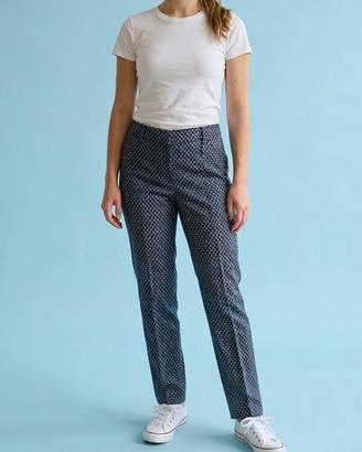 Pantaloni fantasia a sigaretta grigi Pennyblack