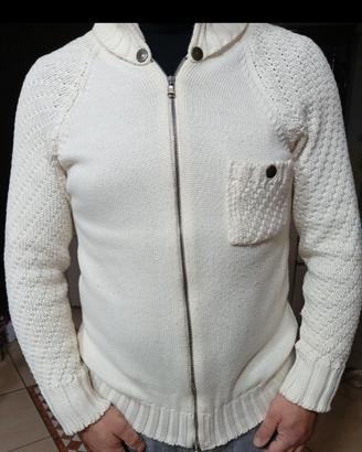 Cardigan uomo Sorbino taglia L  lana/merino