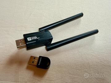 Chiavetta Wi-Fi 6 + Adattatore Bluetooth