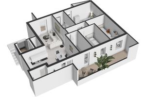 Quadrivano al secondo piano pronta consegna