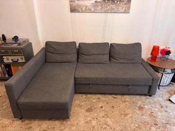 Divano letto angolare contenitore
