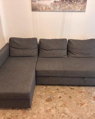 Divano letto angolare contenitore