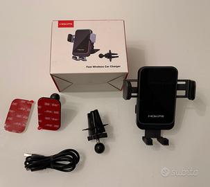 MOKPR Caricatore Wireless Auto 15W con LED