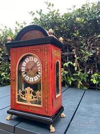 Orolgio antico da tavolo in legno