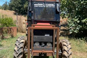 Trattore SAME SOLAR 50 DT + cesta + fresa