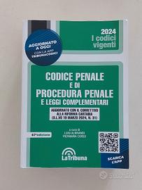 Codice penale La Tribuna ed. 2024