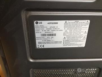 Ricambi Tv Lg Plasma