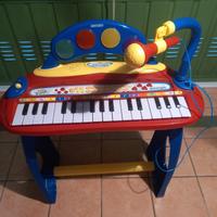 Mini tastiera Bontempi per bambini con microfono