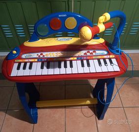 Mini tastiera Bontempi per bambini con microfono