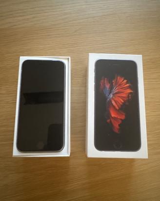 Iphone 6 S 16 GB argento con scatola