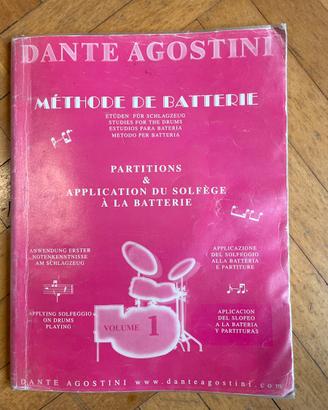 Dante agostini - metodo per batteria vol 1
