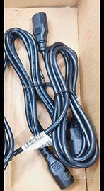 Set 2 cavi alimentazione IEC – NUOVI