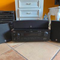 subwoofer Yamaha natural sound con casse